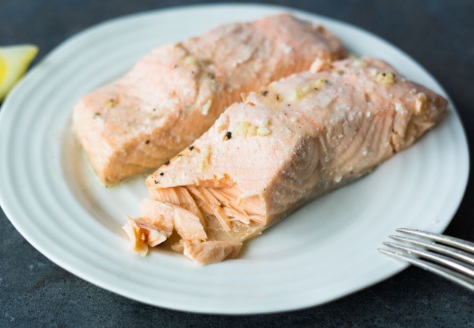 Poached Salmon